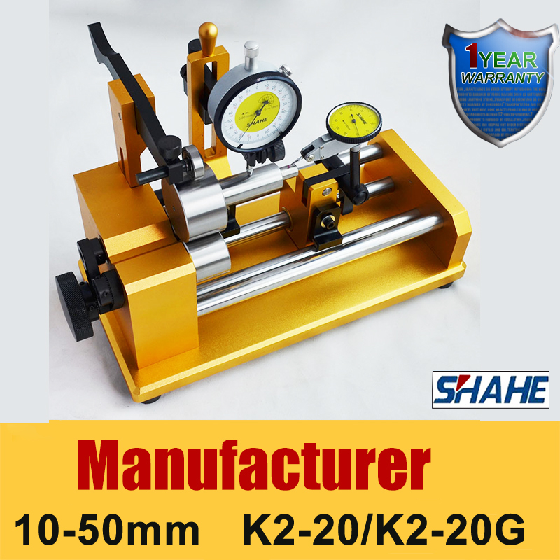 Shahe รุ่นK2-20เครื่องวัดและตรวจเช็คค่าความกลมสำหรับชิ้นงานขนาด10～50มิล.Concentricity Runout Roundness Tester(Micron Gauge and Test Indicator)5μm.L=203mm.