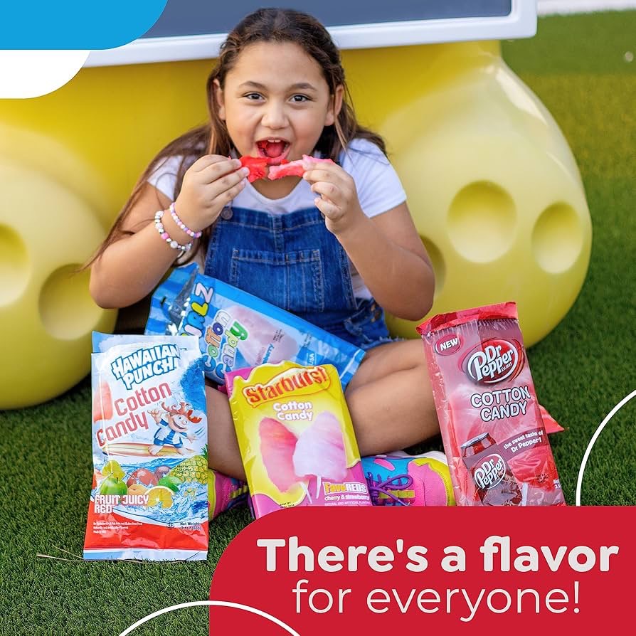 ต้องลองง ‼ ใหม่ขนมยอดฮิต🌈นำเข้าเองจาก🇺🇸 ของแท้ 💯 ขนมสายไหม Skittles and Starburst แพ็ควาไรตี้ ขนาด 3.1 ออนซ์ ราคา 270 บาท/ห่อ