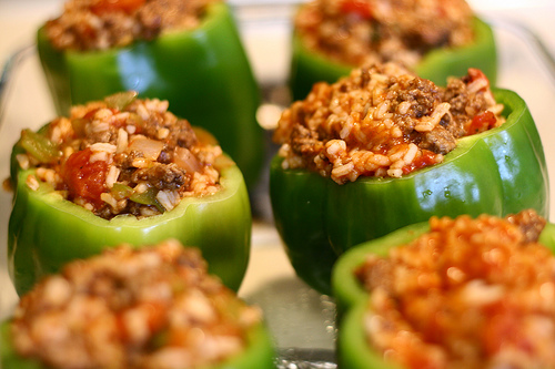 พริกหวานสีเขียว - Green California Wonder Pepper