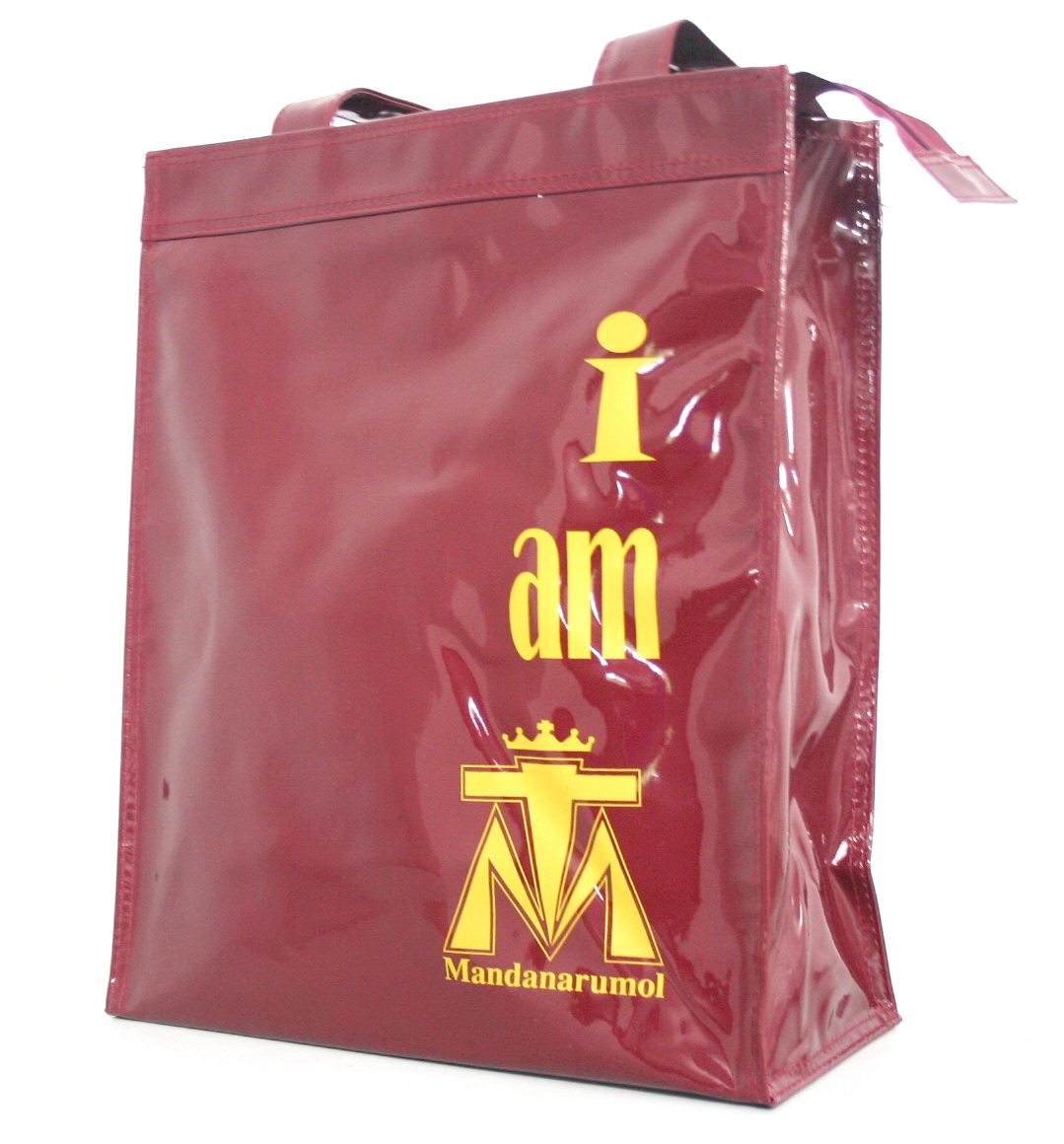 กระเป๋าหนังแก้วสีแดง