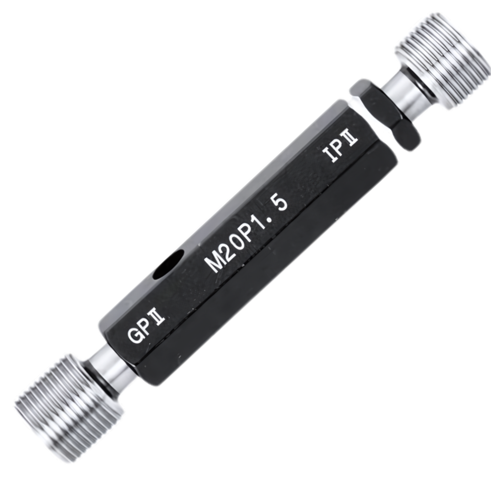 Ojiyas รหัสสินค้า M20P1.5-GPIP2 เกจวัดเกลียวในมาตรฐานญี่ปุ่น,Taperlock Go,NO/GO thread plug gauge(JIS Standard,metric type),size:M20X1.5-GPIP2,Class2