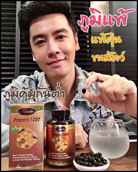 Auswelllife Propolis ออสเวลไลฟ์ โปรพอลิส สารสกัดจากรังผึ้ง
