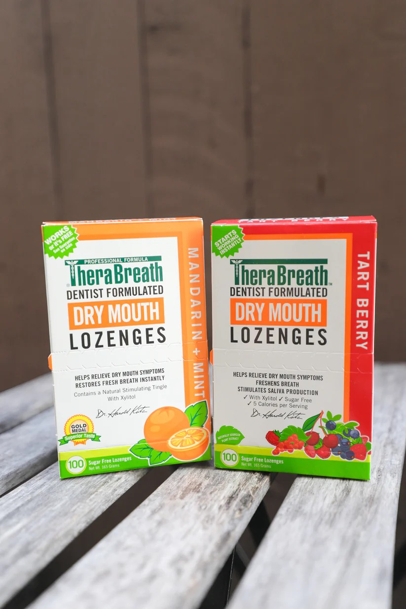 Neww ‼ นำเข้า 🇺🇸 🍬ลูกอมดับกลิ่น TheraBreath Dry Mouth Lozenges - ช่วยให้ลมหายใจสดชื่น ราคา 1 กล่อง 670 บาท