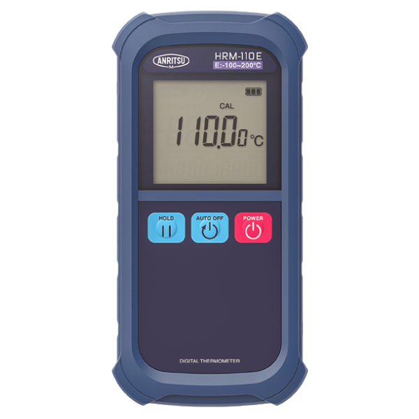 Anritsu รุ่นHRM-120Eเครื่องวัดอุณหภูมิแสดงผลดิจิตอลขนาดพกพา,High precision handy type thermometer, 0.1°C resolution:-104.9～204.9°C