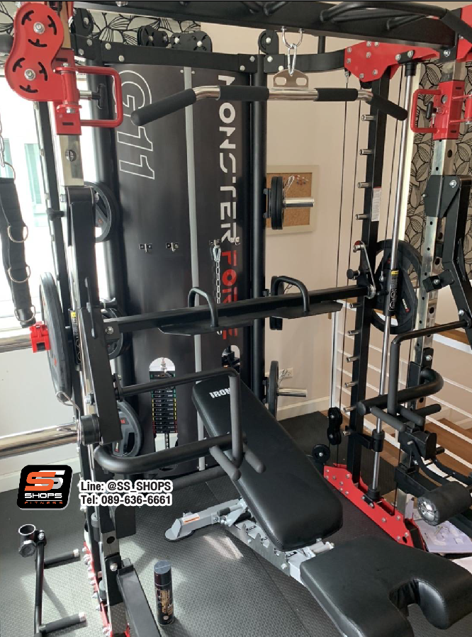 Jammer Arms แจมเมอร์ อาร์ม อุปกรณ์เสริมใช้กับ Smith Machine MONSTER FORCE G11 สมิทแมชชีนG11