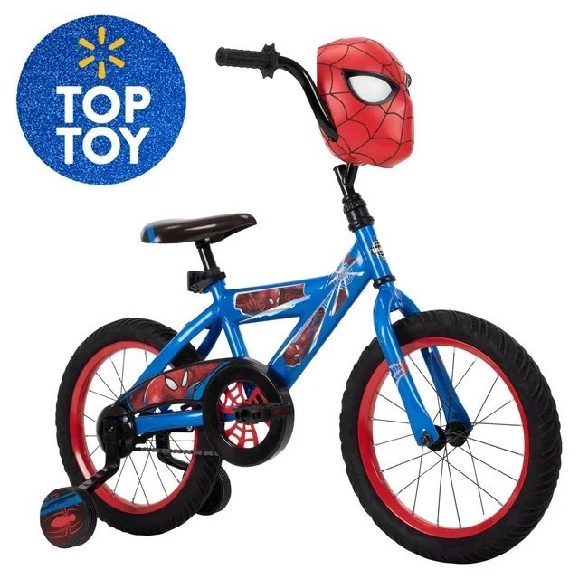 นำเข้า🇺🇸 จักรยานเด็กสไปเดอร์แมน 16" สำหรับเด็ก4-6ปี Marvel Spider-Man Bike for Boys' by Huffy ราคา 5,990 บาท