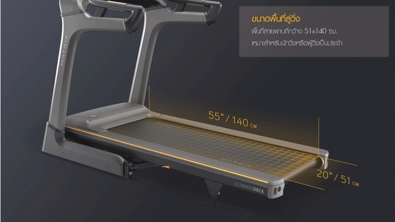 ลู่วิ่งไฟฟ้า Matrix Treadmill TF30xr USA