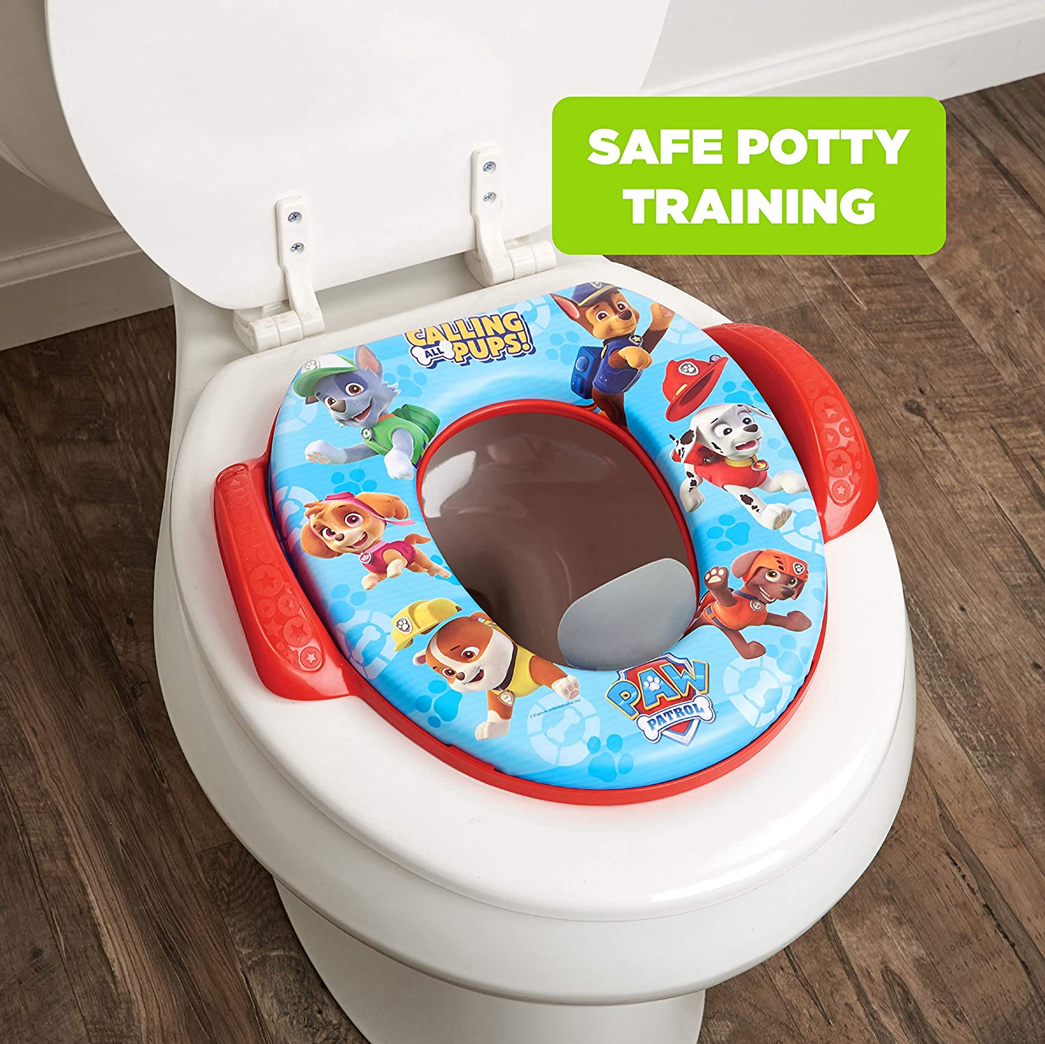 เบาะรองชักโครกเด็ก Nickelodeon Paw Patrol "Calling All Pups" Soft Potty Seat ราคา 950 บาท