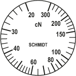 Hans-Schmidt รุ่นZD2-300เครื่องวัดแรงตึงเส้นลวด,Tension meter,Tension range:20～300cN