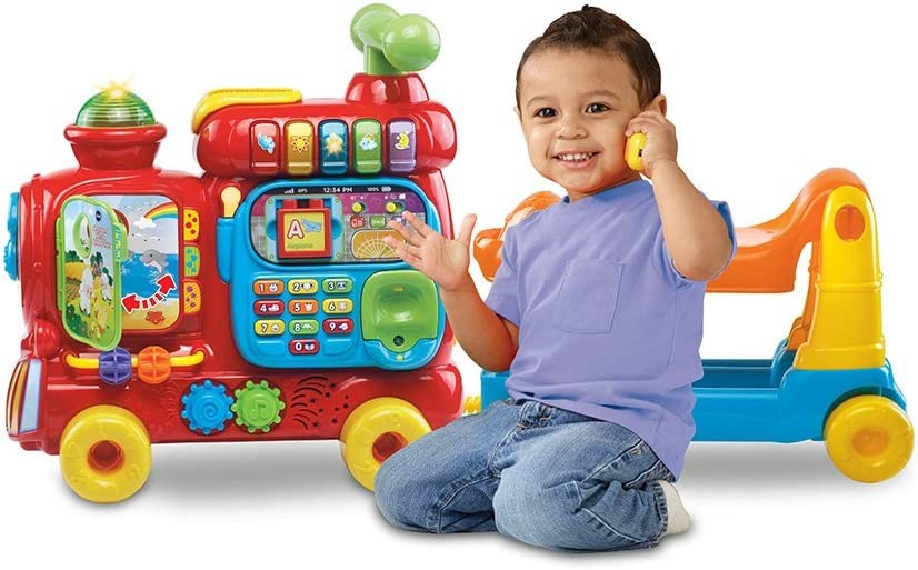 ของแท้ รถไฟ VTech Sit-to-Stand Ultimate Alphabet Train รุ่นใหม่ล่าสุด สินค้ายอดฮิตท๊อปรีวิว