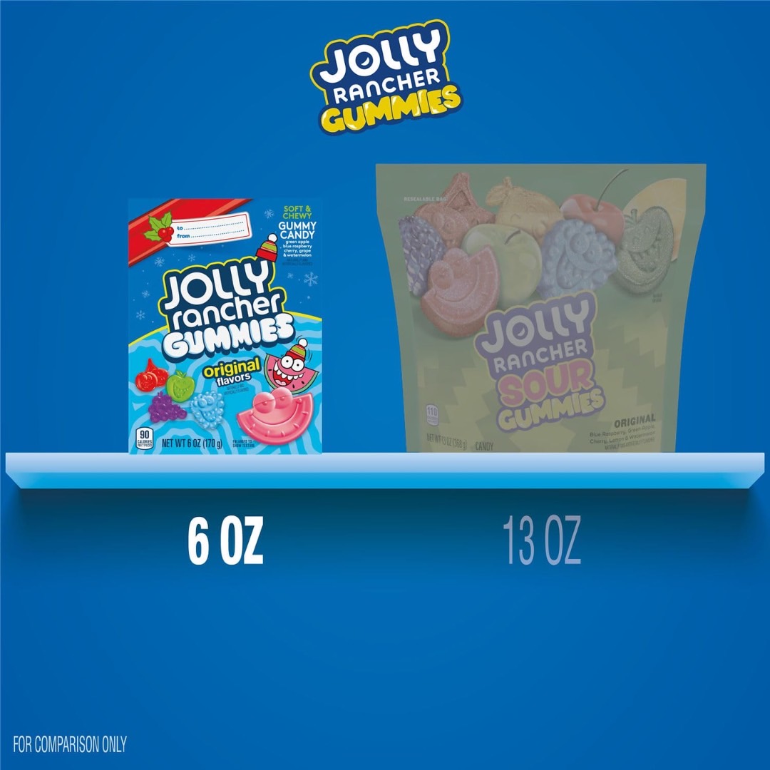 นำเข้า 🇺🇸 ✨ JOLLY RANCHER Gummies Sours Flavors Storybook- ขนมเยลลี่รสเปรี้ยวที่มาพร้อมกับบรรจุภัณฑ์ในรูปแบบหนังสือ ราคา 390 บาท