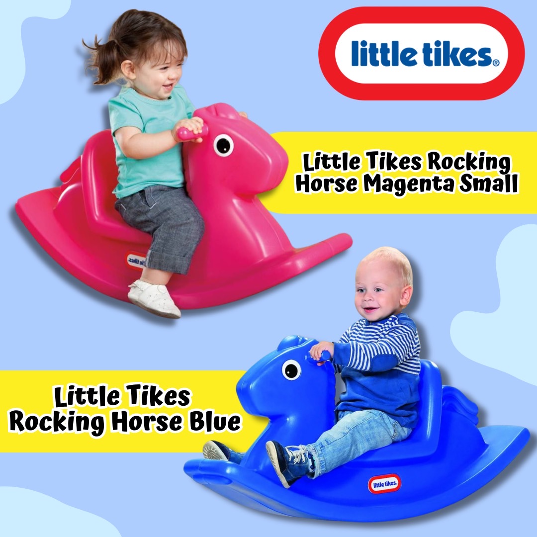 NEWม้าโยก 🎠 นำเข้า🇺🇸 ของแท้ 💯 Little Tikes Toy Rocking Horse - ม้าโยกน้อย Tikes สําหรับเด็กอายุ 18 เดือนขึ้นไป ราคา 3190 บาท
