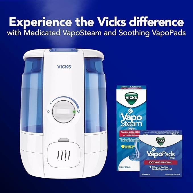 นำเข้าUS เครื่องพ่นวิคส์ไอเย็น Vicks Filter-Free Cool Relief ไร้ฟิลเตอร์ ราคา 3,900 บาท