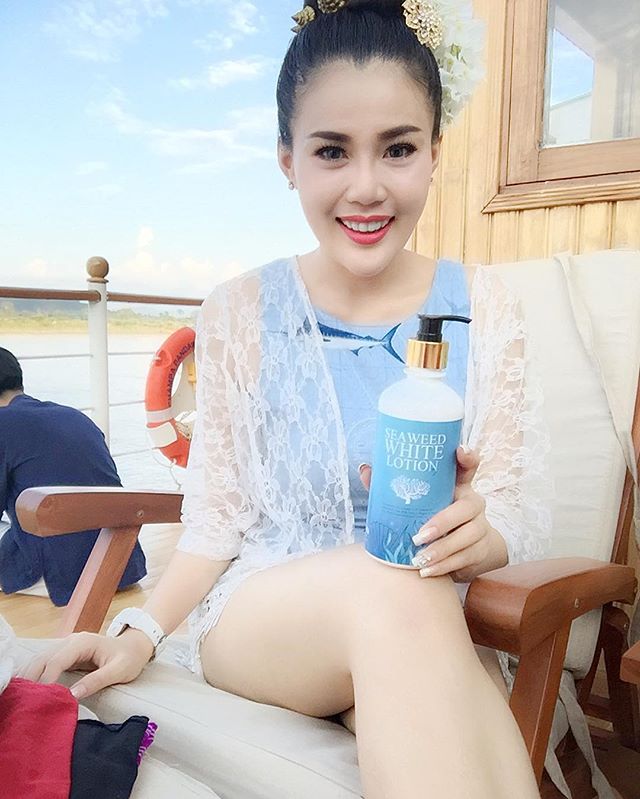 โลชั่นบลูสาหร่าย (BLUE SEAWEED WHITE LOION)