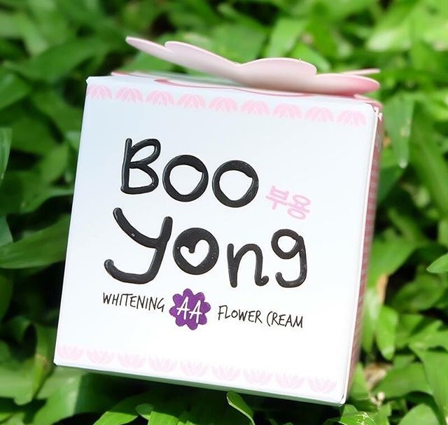 ครีมบูยอง (Boo Yong Whitening AA Flower Cream) ขาวใสใน3วัน