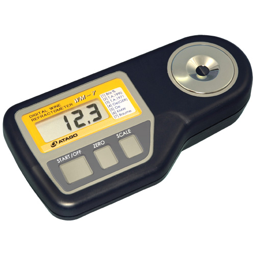 ATAGO WM-7 เครื่องวัดความเข้มข้น Wine แบบดิจิตอล / Wine 7 scales Refractometer WM-7
