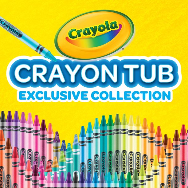 ใหม่!! สุดคุ้ม สีเทียนระบายสี 168 แท่ง ปลอดสารพิษกล่องใหญ่ Crayola Crayon and Storage Tub, 168 Crayons ราคา 1,090 บาท
