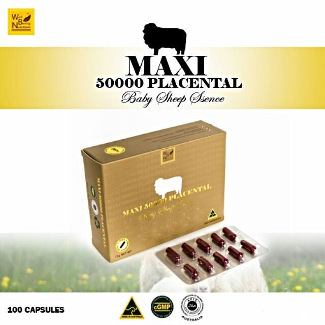 รกแกะ แม็กซี่ (Maxi 50000 Placenta)