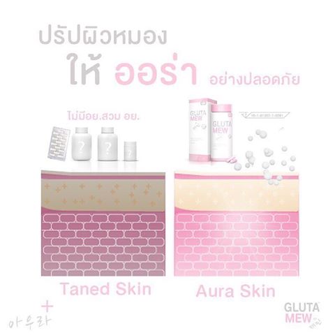 กลูต้ามิว Gluta Mew ของแท้ (โปรส่งฟรี)