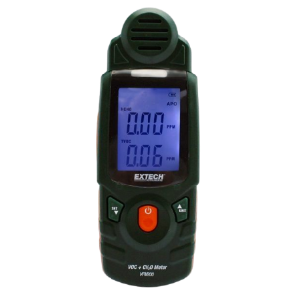 Extech รุ่น VFM-200 เครื่องวัดปริมาณก๊าซฟอร์มัลดีไฮด์,VOC/formaldehyde meter,HCHO range:0.00～5.00mg/m3(PPM),VFM200
