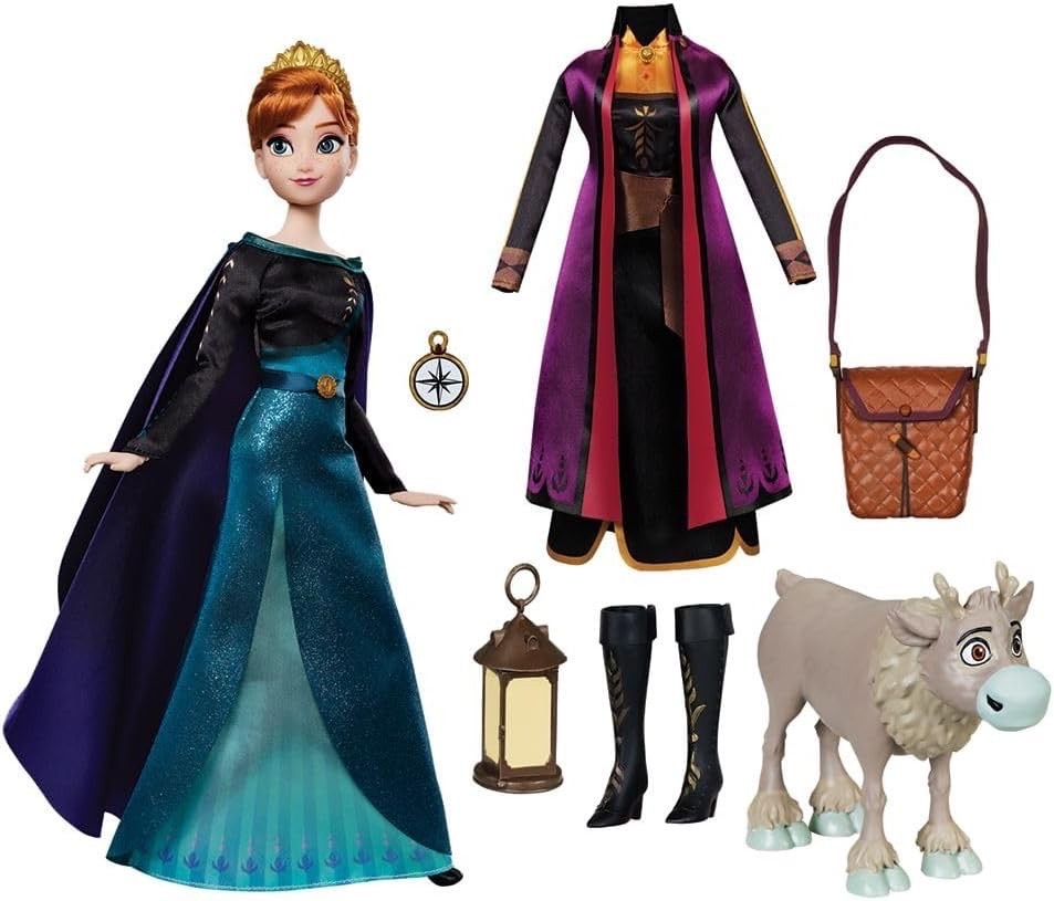 นำเข้า 🇺🇸 เซ็ทตุ๊กตาอันนาและกิจกรรมระบายสีAnna Disney Story Doll - Anna 11" , ราคา 1,590 บาท