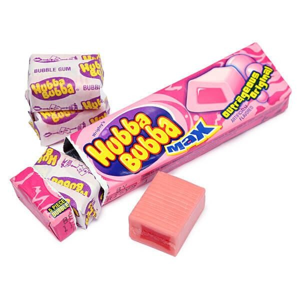 ✨เคี้ยวมันส์ จุใจ กับ Hubba Bubba Max Outrageous Original Gum! นำเข้าจาก 🇺🇸รสเข้ม เป่าลูกโป่งได้ใหญ่ ราคาเพียง 70 บาท / แท่ง 🫧