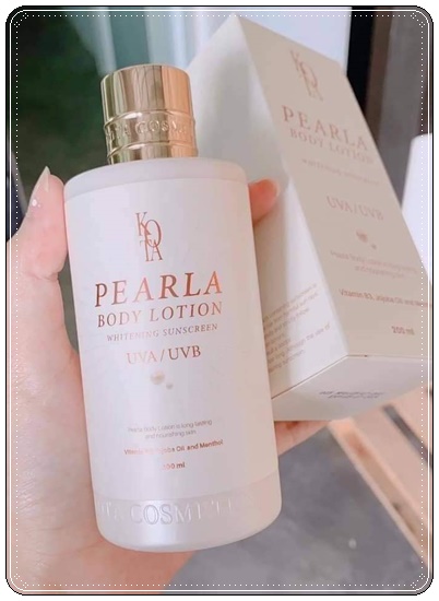 KOTA PEARLA Body Lotion Whitening โลชั่นโคทา