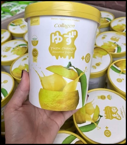 กิมมิค คอลลาเจน สูตรสมูทตี้และโยเกิร์ต Gimmick Collagen แพคเกจใหม่