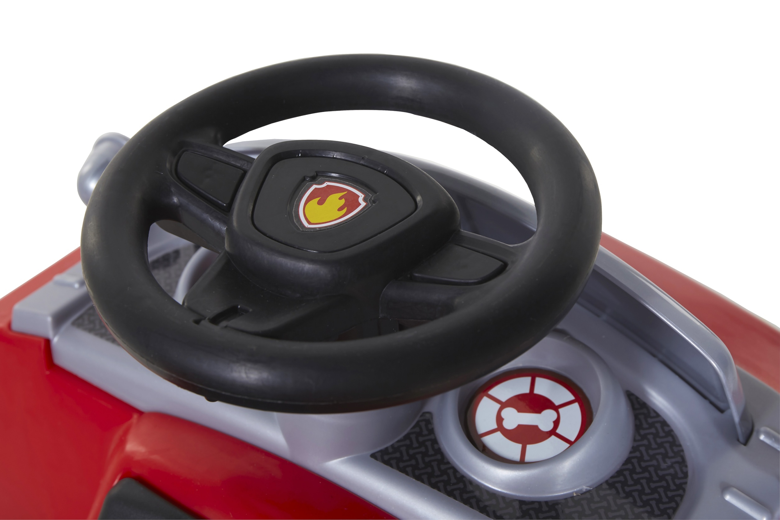 พร้อมส่งค่ะ รถดับเพลิงแบตเตอร์รี่เด็ก พาวเพโทร มีเสียงหวอมีไฟไซเรนเสมือนจริง Paw Patrol Marshall 6 Volt Quad with Realistic Fire Truck Sounds ราคา 5,490 บาท