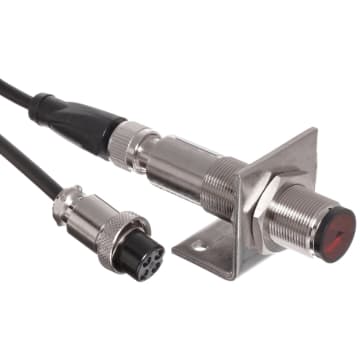 Shimpo LS-S50MLR-DT311 Laser Sensor with Connector for Stroboscopes