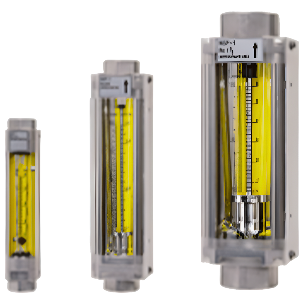 Nippon Flow Cell รหัส NSP-7-Q703-Rc1/4 เครื่องวัดอัตราการไหลของอากาศขนาดเล็ก,Flowmeter dual scales for air and N2 gas,pressure 0.4MPa,Rc1/4-L type,flow rate:0.4～5L/min(ntp)