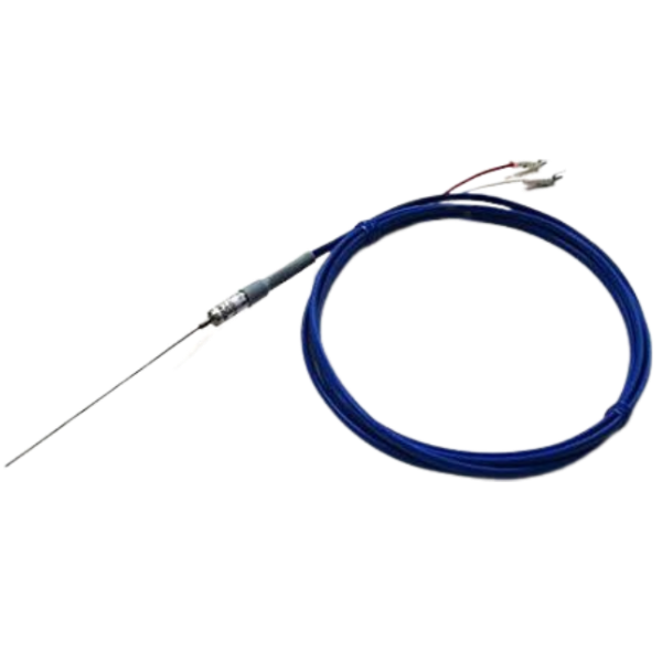 NihonDensoku รหัสสินค้าTN1-1.0-40-EXA2Mเทอร์โมคัปเปิลเซนเซอร์สำหรับวัดอุณหภูมิ,Type-K Temperature Sensor Lead-Wire Type Sheath Thermocouple,Temp.range:0-650°C