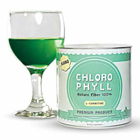 คลอโรมิ้นต์ Chloro Mint คลอโรฟิลล์ (Chloro Phyll Nature Fiber 100%)
