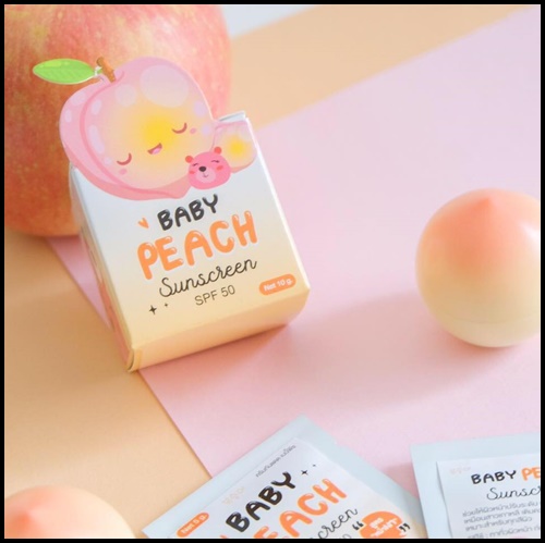 กันแดดลูกพีช Baby Peach Sunscreen