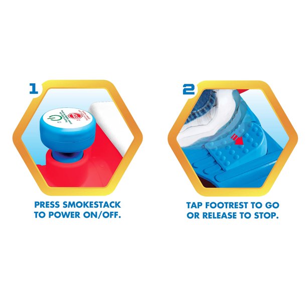 Kiddieland Toys Limited รุ่น Mickey, Paw Patrol, Minnie แบตเตอรี่ พร้อม Caboose & Tracks Ride On. ราคา 5,490.– บาท