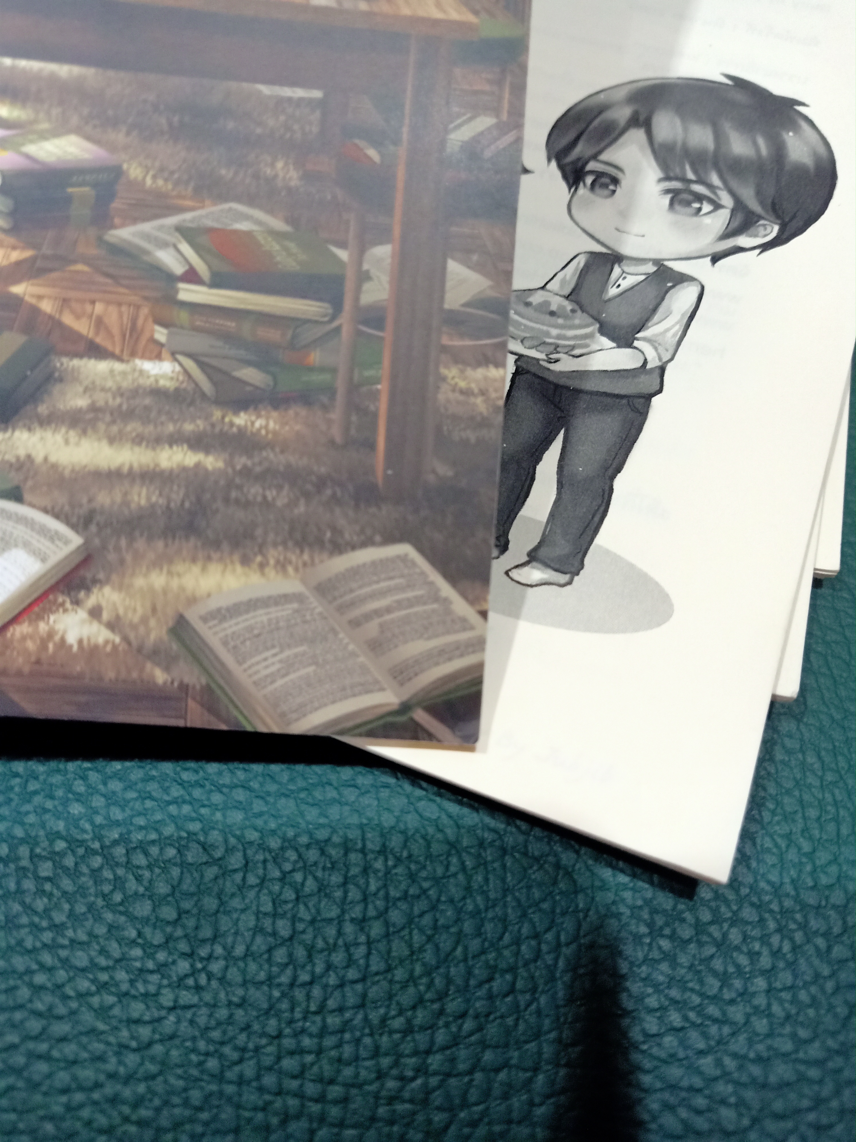 นิยาย You smell like a book + เปเปอร์