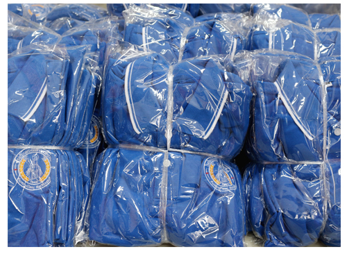 เสื้อโปโลผ้าTK ปักโลโก้