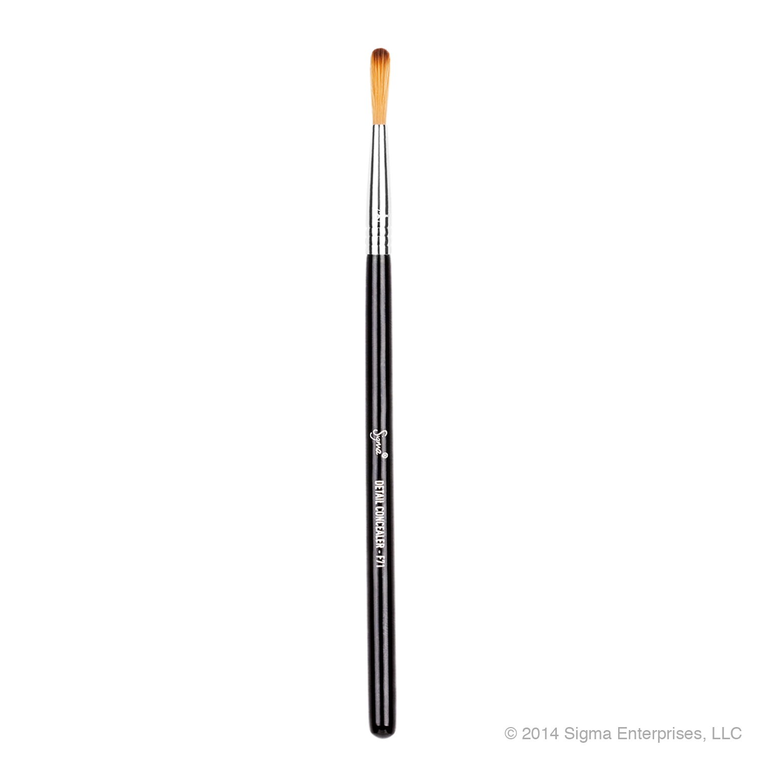 SIGMA :: F71 - Detail Concealer แปรงขนสังเคราะห์ หัวแปรงเล็ก ขนแปรงยาว ใช้สำหรับลงสีคอนซิลเลอร์ปกปิดริ้วรอยอย่างอ่อนโยน