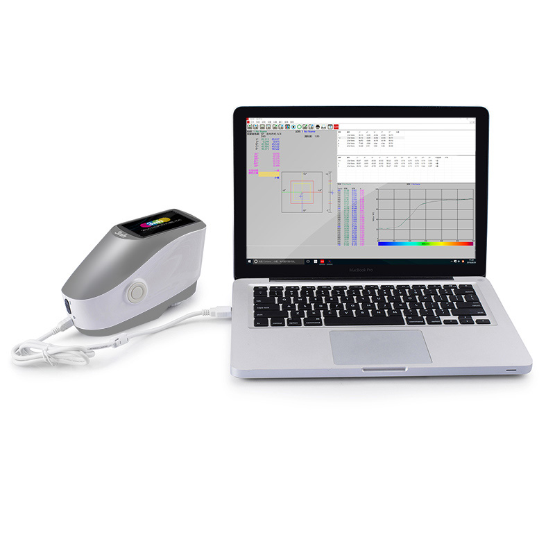 3nh รุ่นYD-4550เครื่องวัดสีสเปกโตรโฟโตมิเตอร์ความแม่นยำสูงPortable Spectrocolorimeter/Geometry:45/0,Density:CMYK(Wavelength Range:400～700nm)