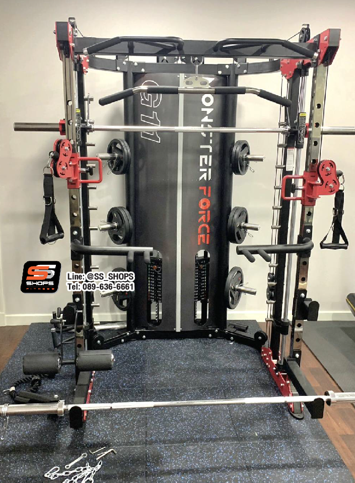 Jammer Arms แจมเมอร์ อาร์ม อุปกรณ์เสริมใช้กับ Smith Machine MONSTER FORCE G11 สมิทแมชชีนG11