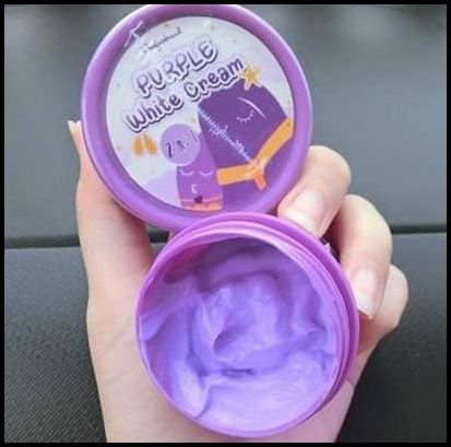 หัวเชื้อมันม่วง Purple white cream