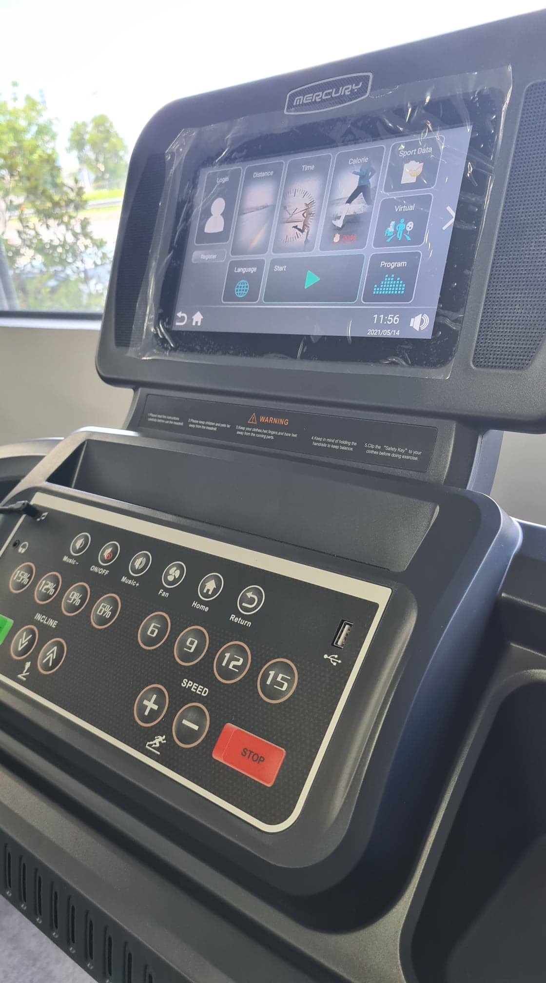 ลู่วิ่งไฟฟ้าAC Mercury GT3 / Touch Screen จอทัชสกรีน