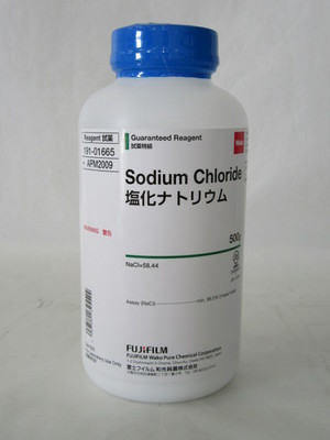 Wako Cat. #191-01665 Sodium chloride 500mL