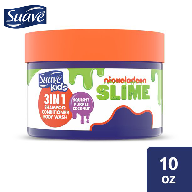 สบู่สไลม์ Suave Kids Shampoo, Conditioner, Body Wash 3 in 1 for squishy Purple coconut 10 oz ราคา 450 บาท