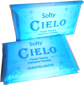 กระดาษทิชชู่พกพาแบบกระเป๋า