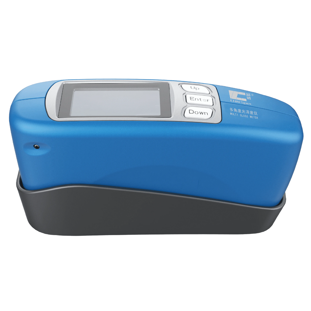 CHNSpec รหัส CS380 เครื่องวัดความเงาหน้าจอดิจิตอลแบบสามมุม,Three-angle gloss meter 20°,60°,85°,meas.range:0-2000GU