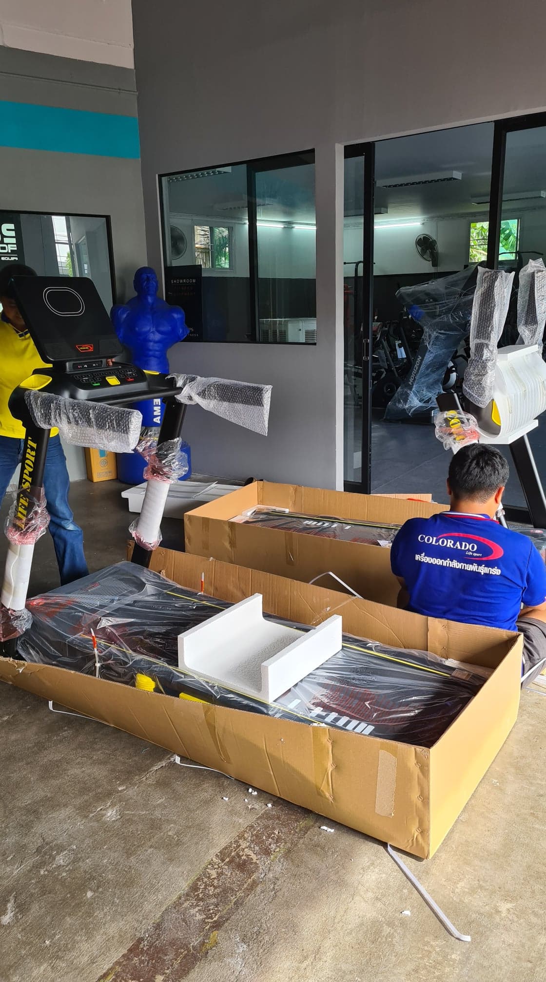 ลู่วิ่งไฟฟ้า COLORADO รุ่น 9538/ AC3.0HP