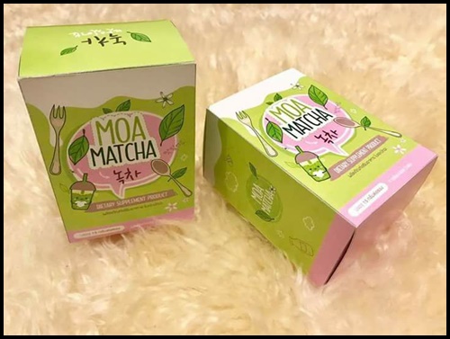 โมเอะ มัทฉะ สลิม MOA MATCHA SLIM ชาขียวลดน้ำหนัก