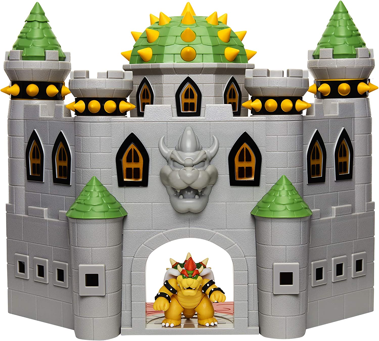 ปราสาทมาริโอ้-มีเสียงSuper Mario Nintendo Deluxe Bowser's Castle Playset ราคา 3,390.- บาท