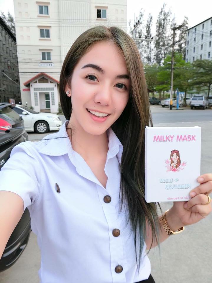 ขาย Milky Mask Collagen Plus มิ้วกี้ มาส์ก คอลลาเจน พลัส